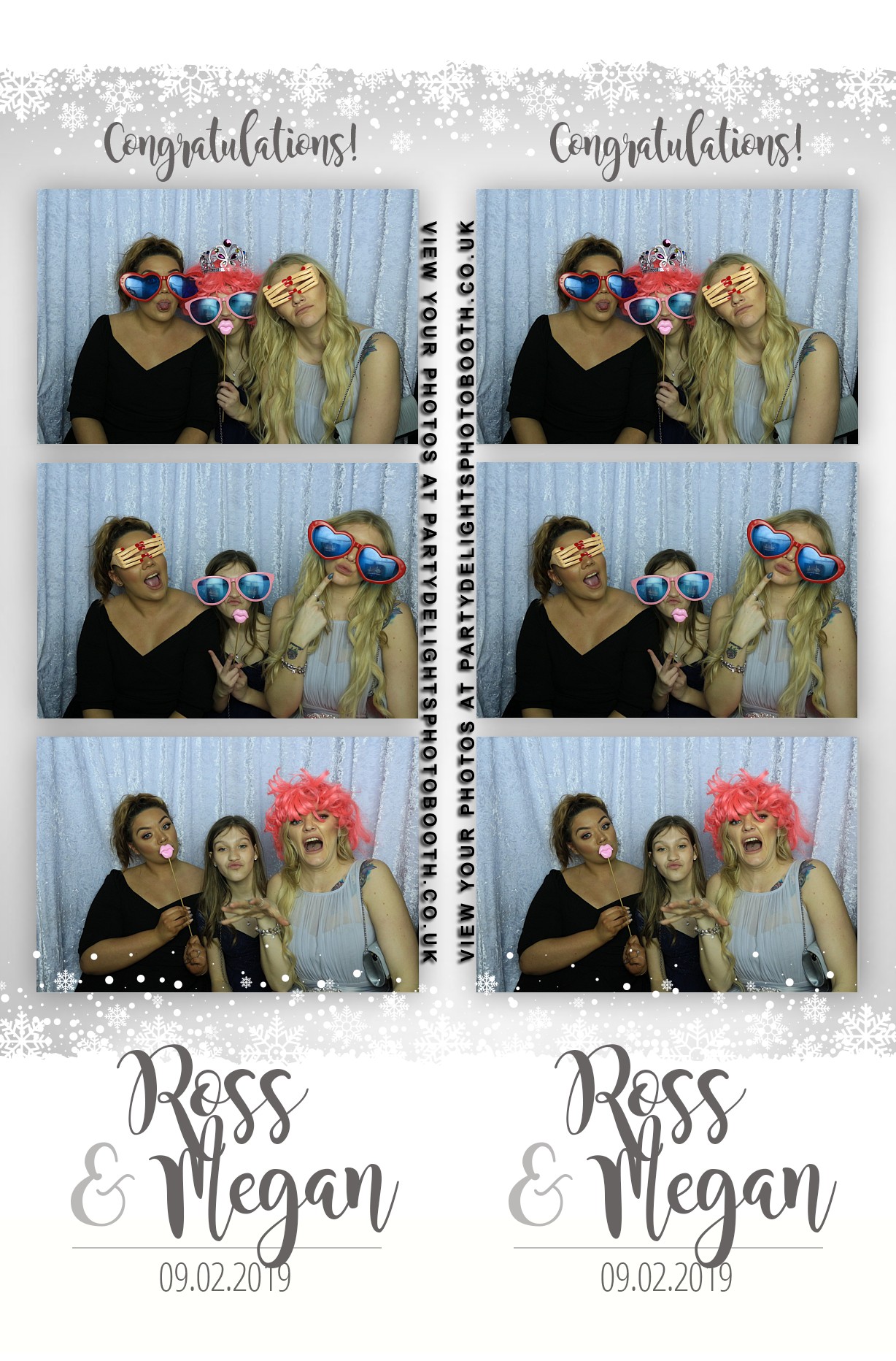 Ross and Megan’s Wedding - Prints | View more photos from the event at gallery.partydelightsphotobooth.co.uk/u/PartyDelightsPhotoBooth/Ross-and-Megan’s-Wedding-Prints